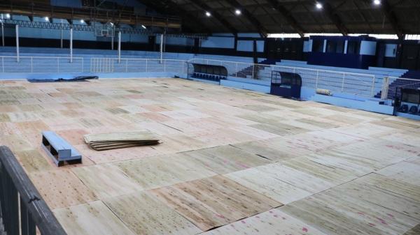 Ginásio Municipal é preparado para receber 43ª Coxilha Nativista