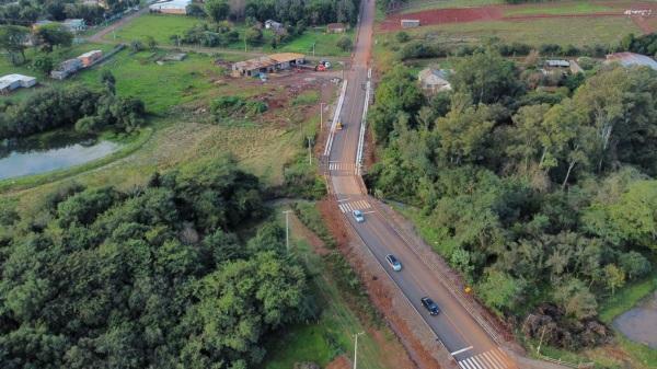 Ponte da Acelino Flores na avenida Xavantes será entregue nesta sexta