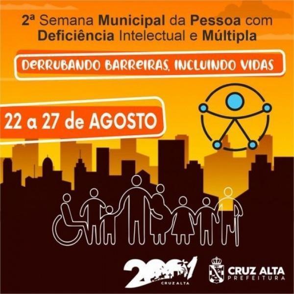 Inicia amanhã a Semana da Pessoa com Deficiência Intelectual e Múltipla
