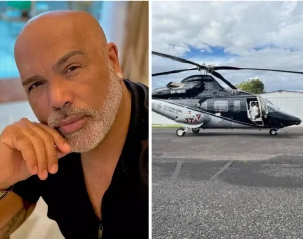 Buscas procuram helicóptero com cantor Rick na Serra de SC