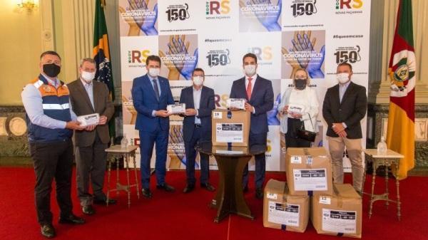 Estado recebe doação de 20 mil máscaras de proteção