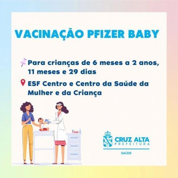 Covid: vacinação é ampliada para crianças de 6 meses a 2 anos sem comorbidades