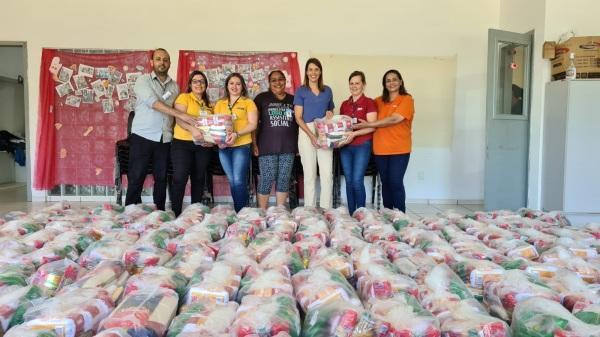 Grupo Grazziotion faz doação de 250 cestas básicas para a SMDS de Cruz Alta