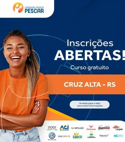 PROJETO PESCAR: Inscrições terminam nesta quarta-feira dia 24