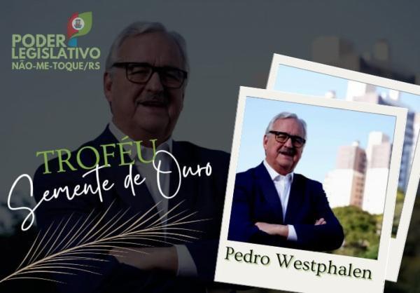 Deputado Federal, Pedro Westphalen, receberá o Troféu Semente de Ouro 2023