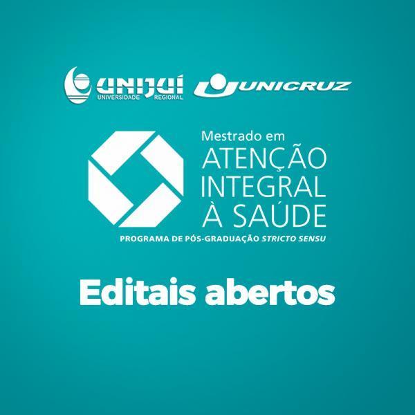 Mestrado em Atenção Integral à Saúde está com edital aberto para ingresso