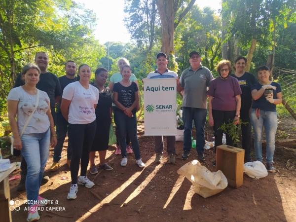 Horto Florestal sedia encerramento de curso de manejo de solos