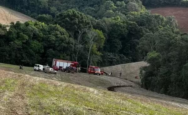 Trator estacionado perde freio e atropela criança em Floriano Peixoto