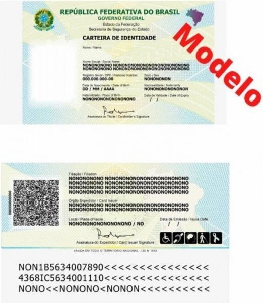 Nova carteira de identidade começa a ser emitida na próxima semana