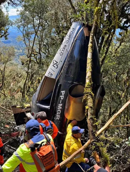 Cenipa abre investigação para apurar causas de queda de helicóptero