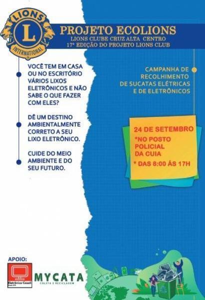 17ª edição do Ecolions acontece neste sábado (24)