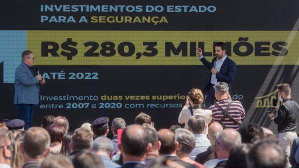 Governo do estado lança plano de R$ 280,3 milhões para a segurança