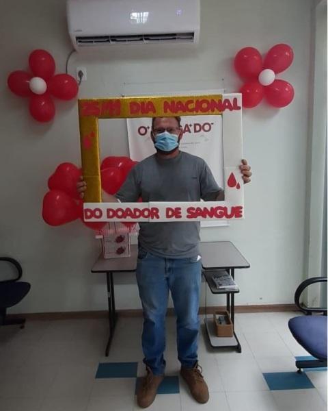 Sexta-feira dia 25 é o dia Nacional do Doador de Sangue