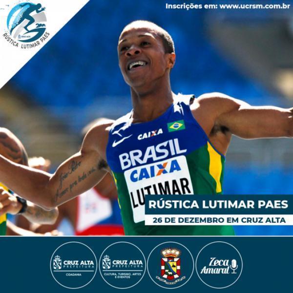 Encerram nesta quinta-feira as inscrições para a Rústica Lutimar Paes