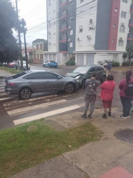 Dois acidentes de trânsito são registrados nesta sexta em Cruz Alta
