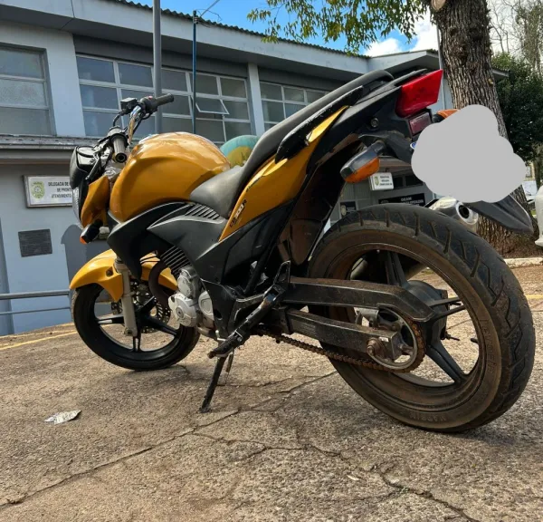 CRUZ ALTA> Polícia Civil recupera motocicleta obtida por apropriação indevida