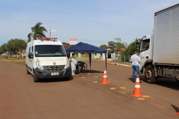 Boa Vista do Cadeado também segue realizando barreiras sanitárias 