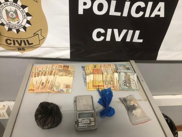 Traficantes são presos no Bairro Vida Nova II em Cruz Alta