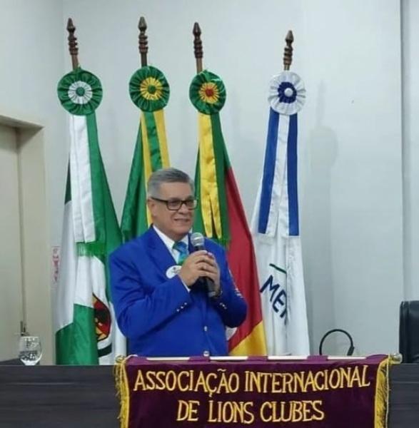 Cruz Alta recebe visita do governador do Lions Clube nesta terça-feira