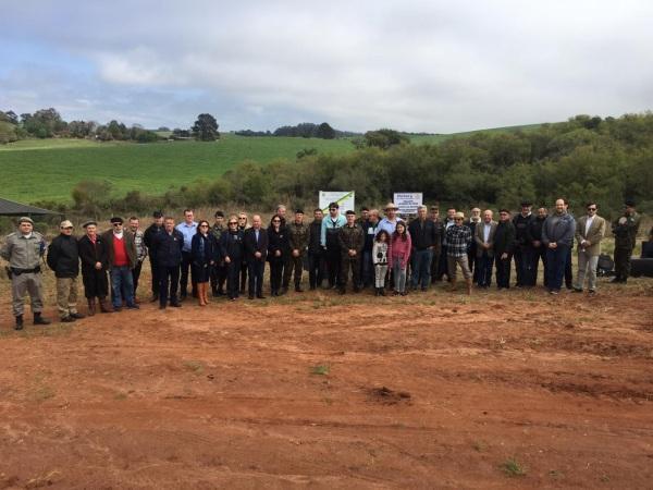 Cercamento das Nascentes do Capão da Reiúna tem ato de inauguração