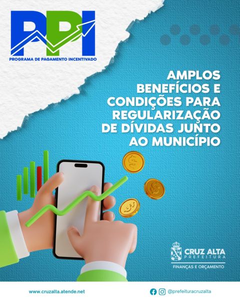 Programa facilita pagamento de dívidas municipais em Cruz Alta