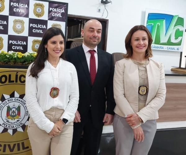 Ricardo Drum Rodrigues é empossado como delegado da DEAM de Cruz Alta