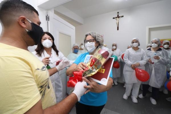 Mais dois cruz-altenses recuperados da Covid-19 recebem alta hospitalar 