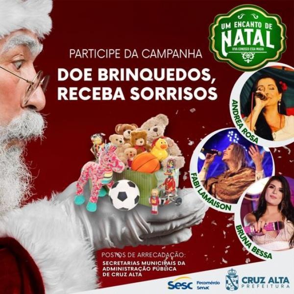 Campanha de natal irá arrecadar brinquedos para crianças