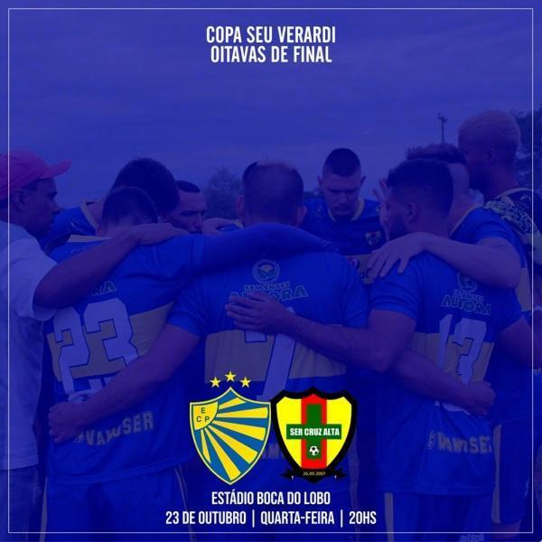 SER Cruz Alta enfrenta o Pelotas nesta quarta
