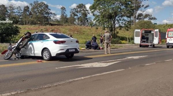 Acidente deixa duas pessoas feridas na BR 285, em Panambi