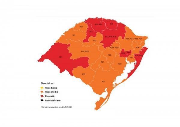 29ª rodada do Distanciamento Controlado traz oito regiões em vermelho