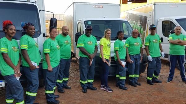 Cooperativa UNICCA completa 06 meses e 255 toneladas de coleta em Cruz Alta