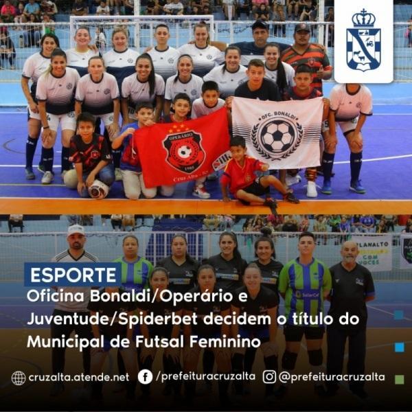 Final de ano com decisões no Citadino de Futsal Masculino e Feminino