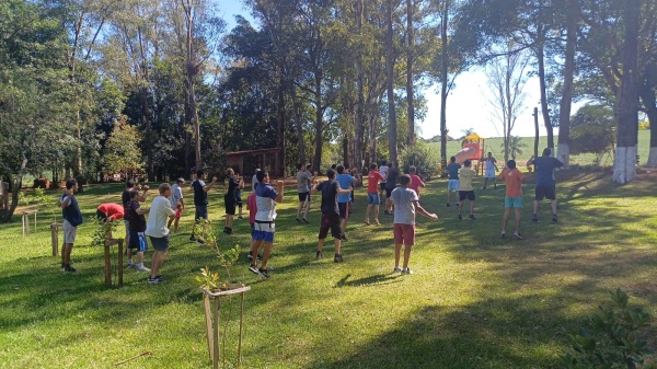 CRAS Sol leva atividade física à Comunidade Terapêutica AJEN