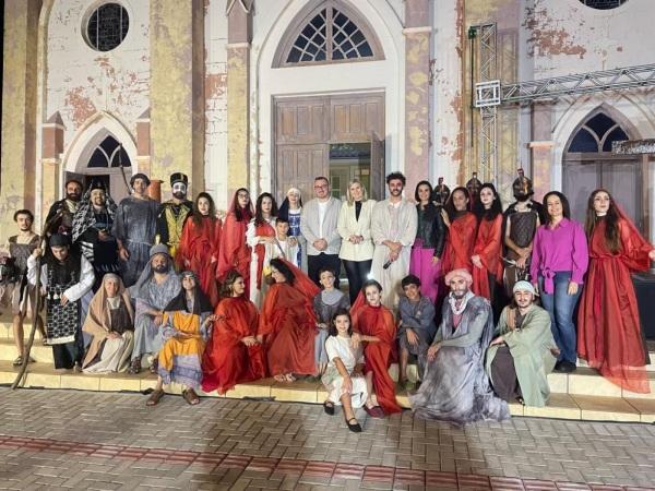 PEJUÇARA: Fim de semana foi de espetáculo A Paixão de Cristo