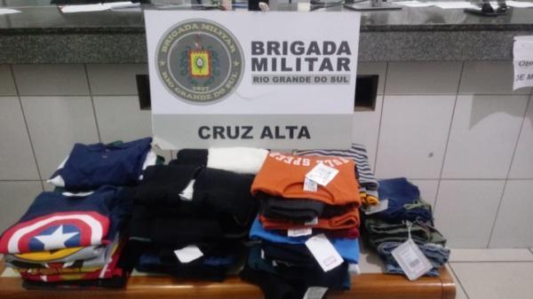 Brigada Militar de Cruz Alta realiza prisão por furto qualificado