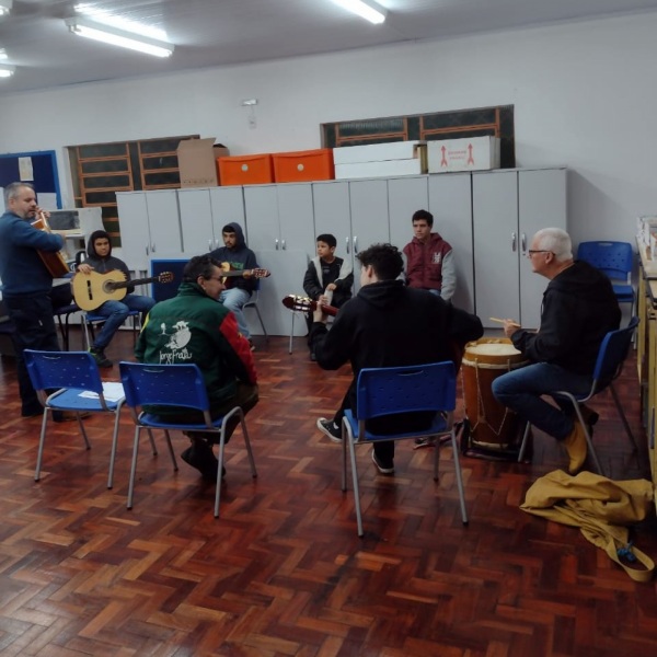 COXILHA VAI À ESCOLA> Escola Ana Veríssimo Alves recebeu o projeto essa semana