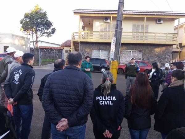 Sirenaço é realizado em homenagem ao escrivão da Polícia Civil