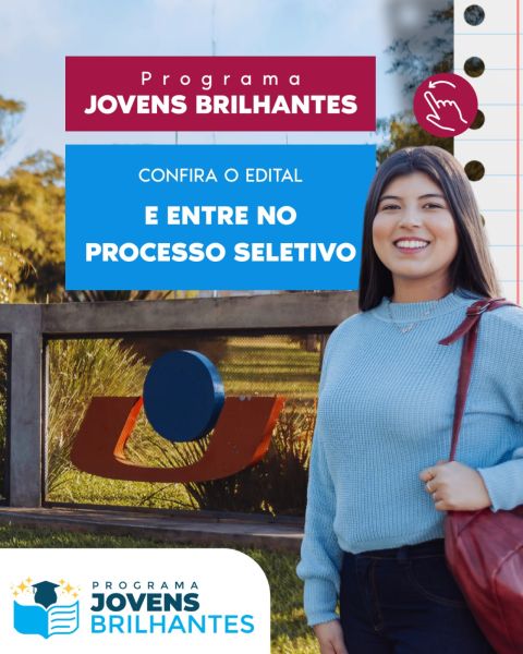 JOVENS BRILHANTES> Estude de graça na Unicruz; prazo de inscrições até 29/07