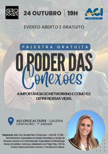 Poder das Conexões: Palestra na ACI vai abordar a importância do Networking 