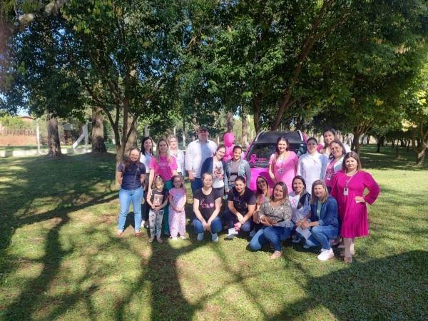 ESF Toribio Verissimo realizou atividades do Outubro Rosa na segunda