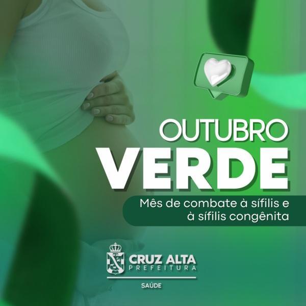 OUTUBRO VERDE: Teste rápido de Sífilis está disponível em todas ESFs da cidade