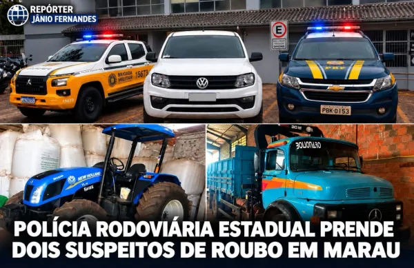 Polícia Rodoviária prende dois suspeitos de roubo em Cruz Alta