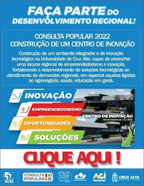 Consulta Popular RS é prorrogada até o dia 30; Vote no projeto da UNICRUZ