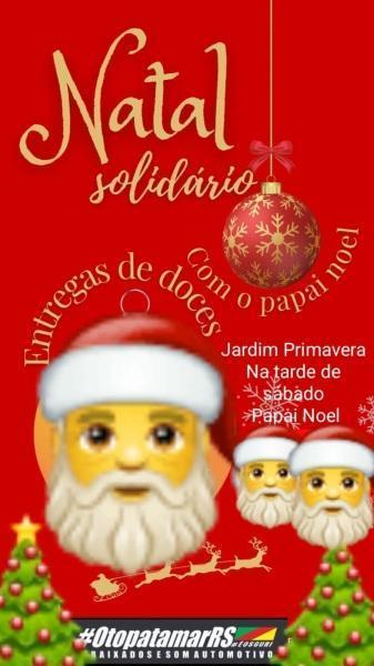 Natal Solidário da Equipe Otopatamar RS será no Primavera 1 e 2 neste sábado
