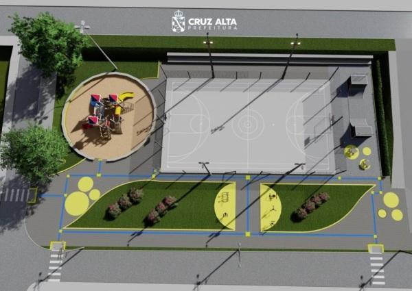 Definida empresa que fará a revitalização da Praça do Bairro Vida Nova