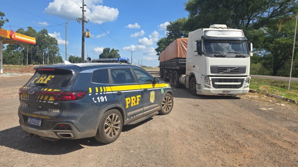 BR-158> PRF recupera em Cruz Alta bitrem furtado no final de semana