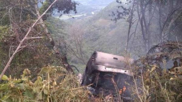 Homem se joga de caminhonete antes de cair na Serra em Candelária