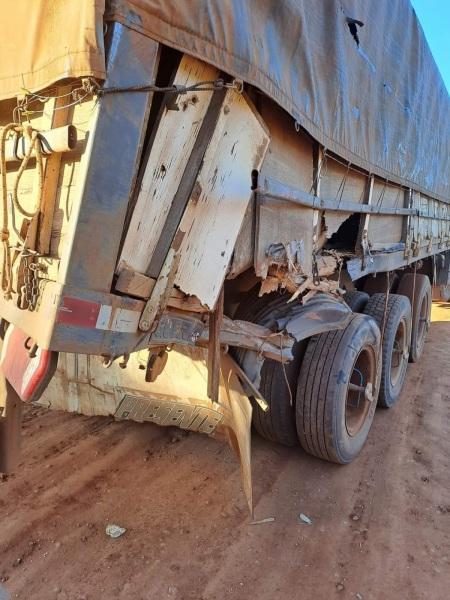 Acidente envolveu carreta e trem no interior entre Cruz Alta e Tupanciretã