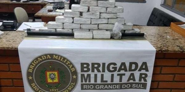  Casal que vinha em direção a Cruz Alta é preso com 10 kg de drogas 